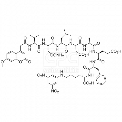 MCA-(Asn670,Leu671)-Amyloid b/A4 Protein Precursor770 (669-675)-Lys(DNP)
