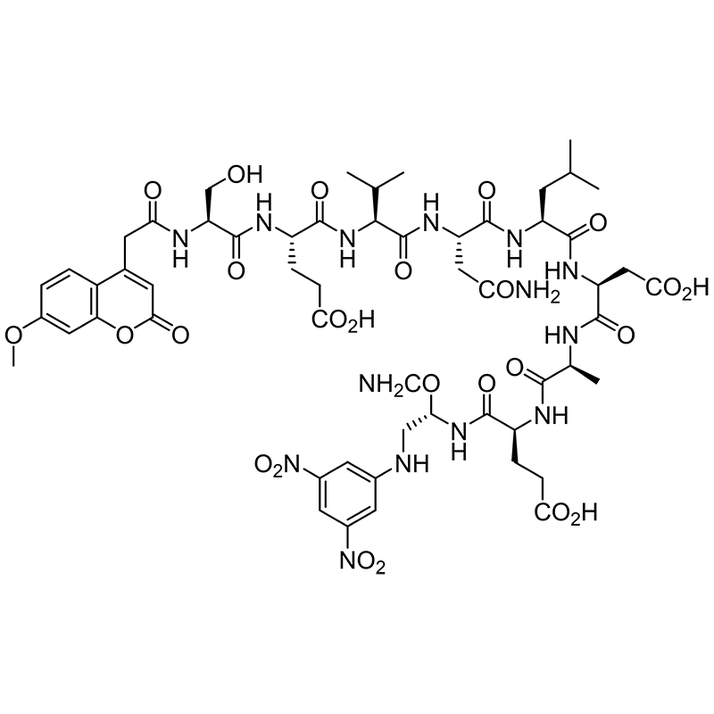 MCA-(Asn670,Leu671)-Amyloid b/A4 Protein Precursor770 (667-674)-Dap(DNP) Amide