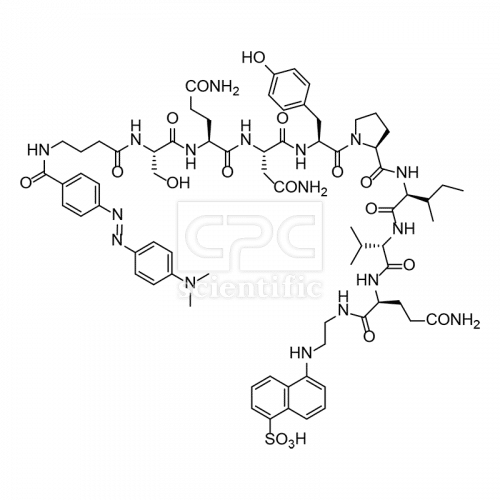DABCYL-gamma-Abu-Ser-Gln-Asn-Tyr-Pro-Ile-Val-Gln-EDANS