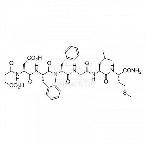 [Succinyl-Asp6, NMePhe8]-Substance P (6-11), Senktide