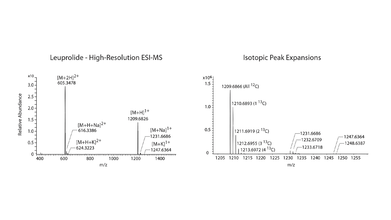 ESI-MS peptide guide